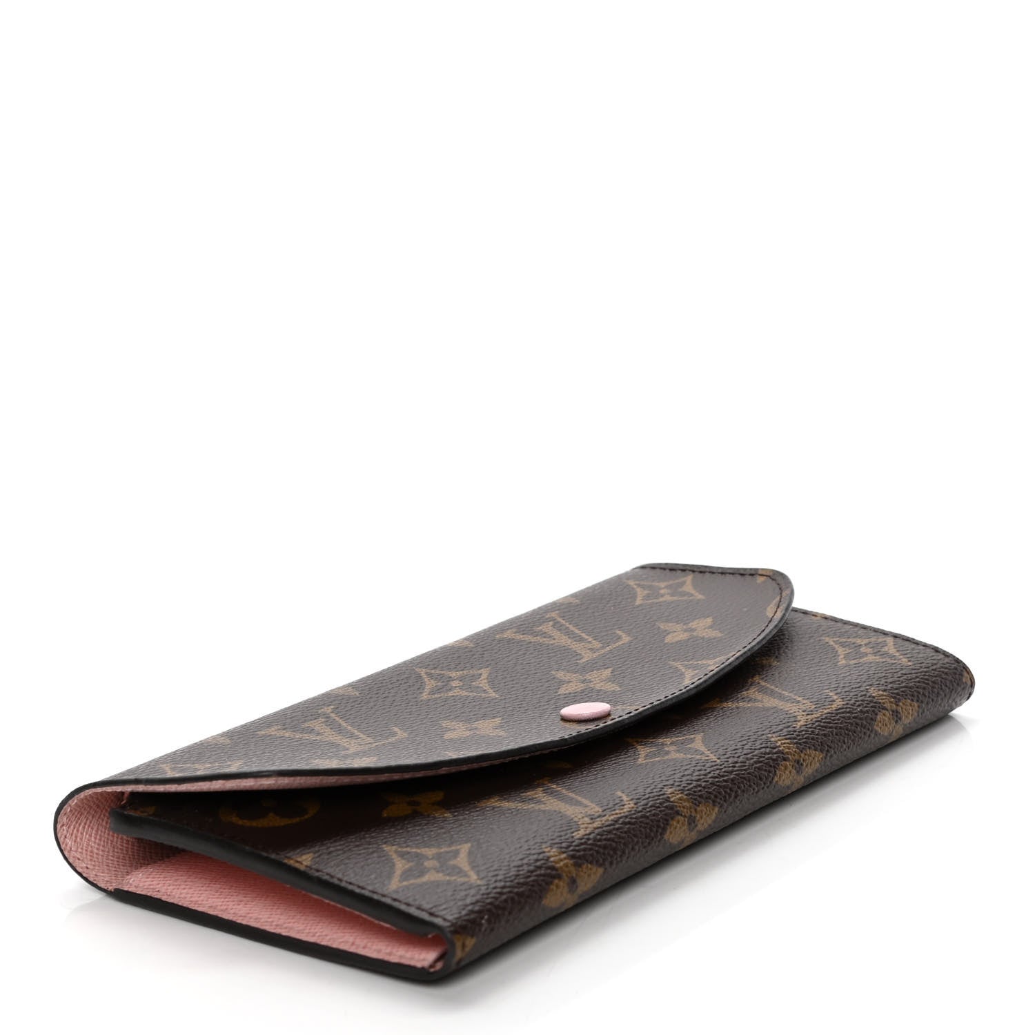Louis Vuitton Monogram Emilie Wallet Rose Ballerine 4 of 6