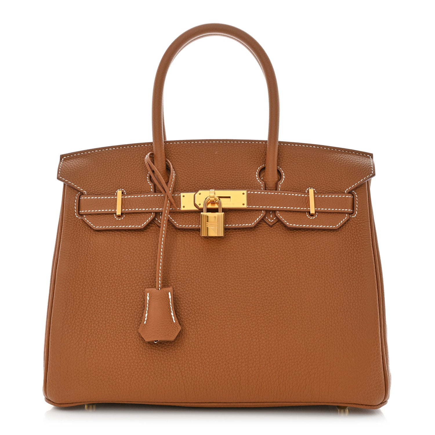 Hermes Togo Birkin 30 Gold 1 of 11