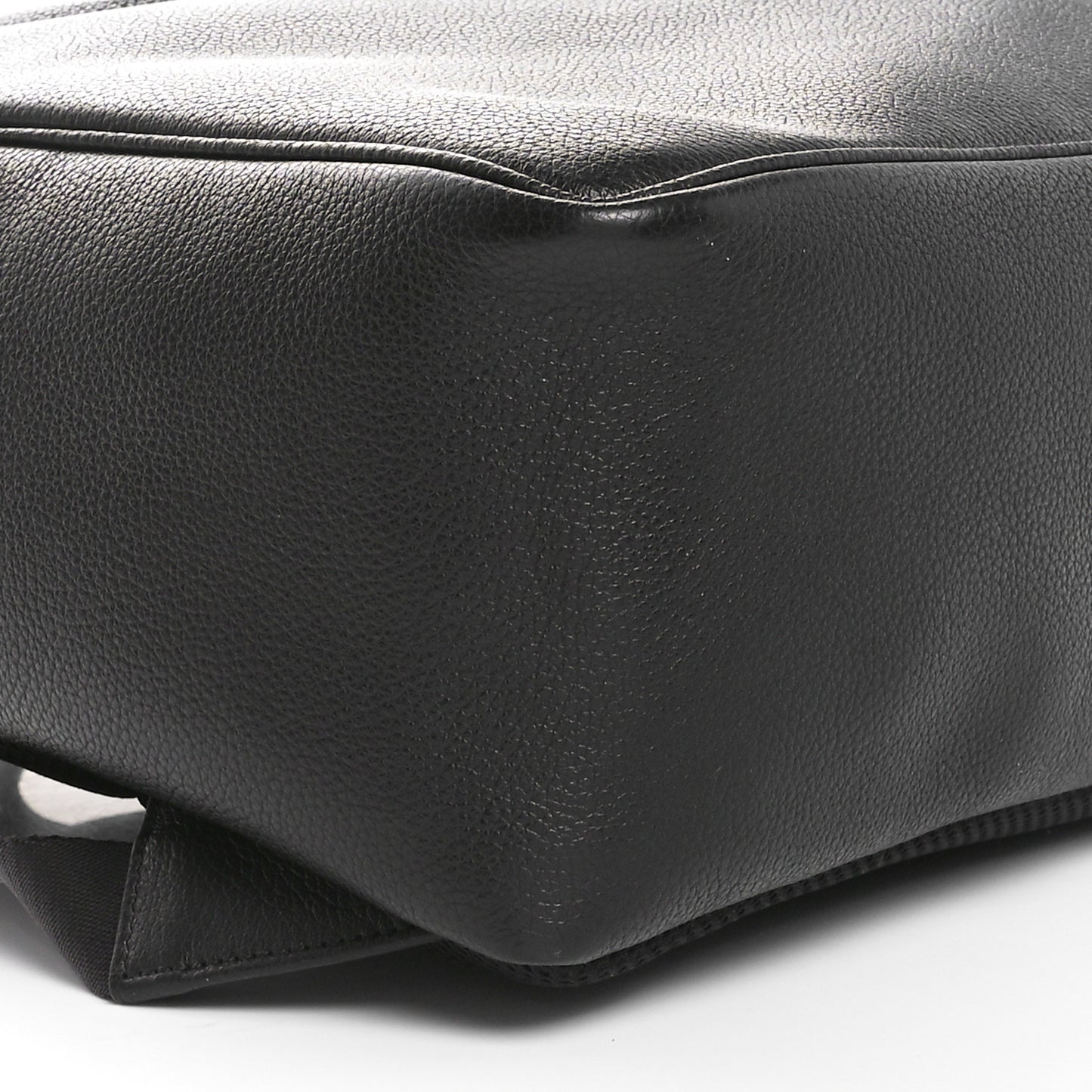 Calfskin Gancio XL City Backpack Black