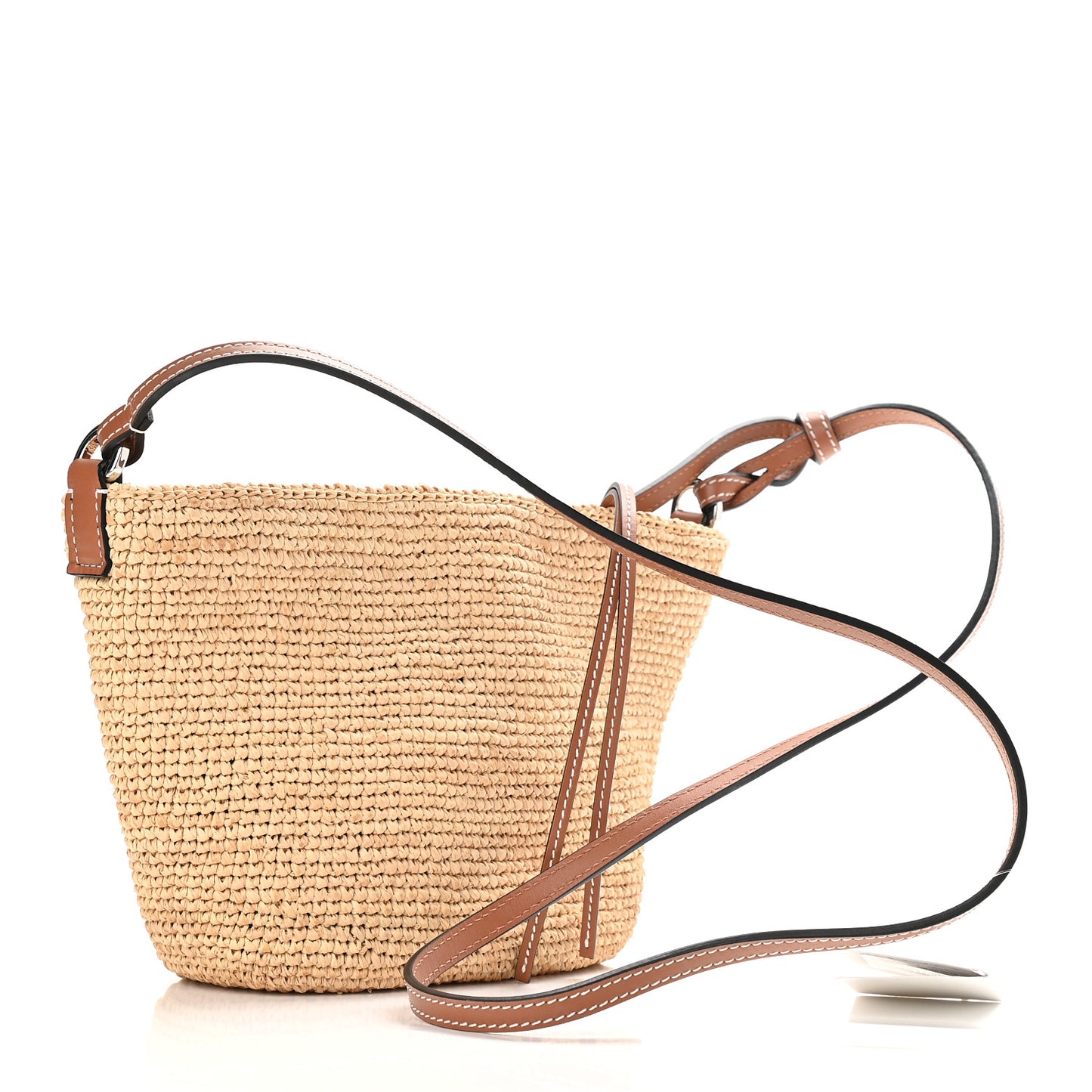 Raffia Crossbody Bag Natural Tan