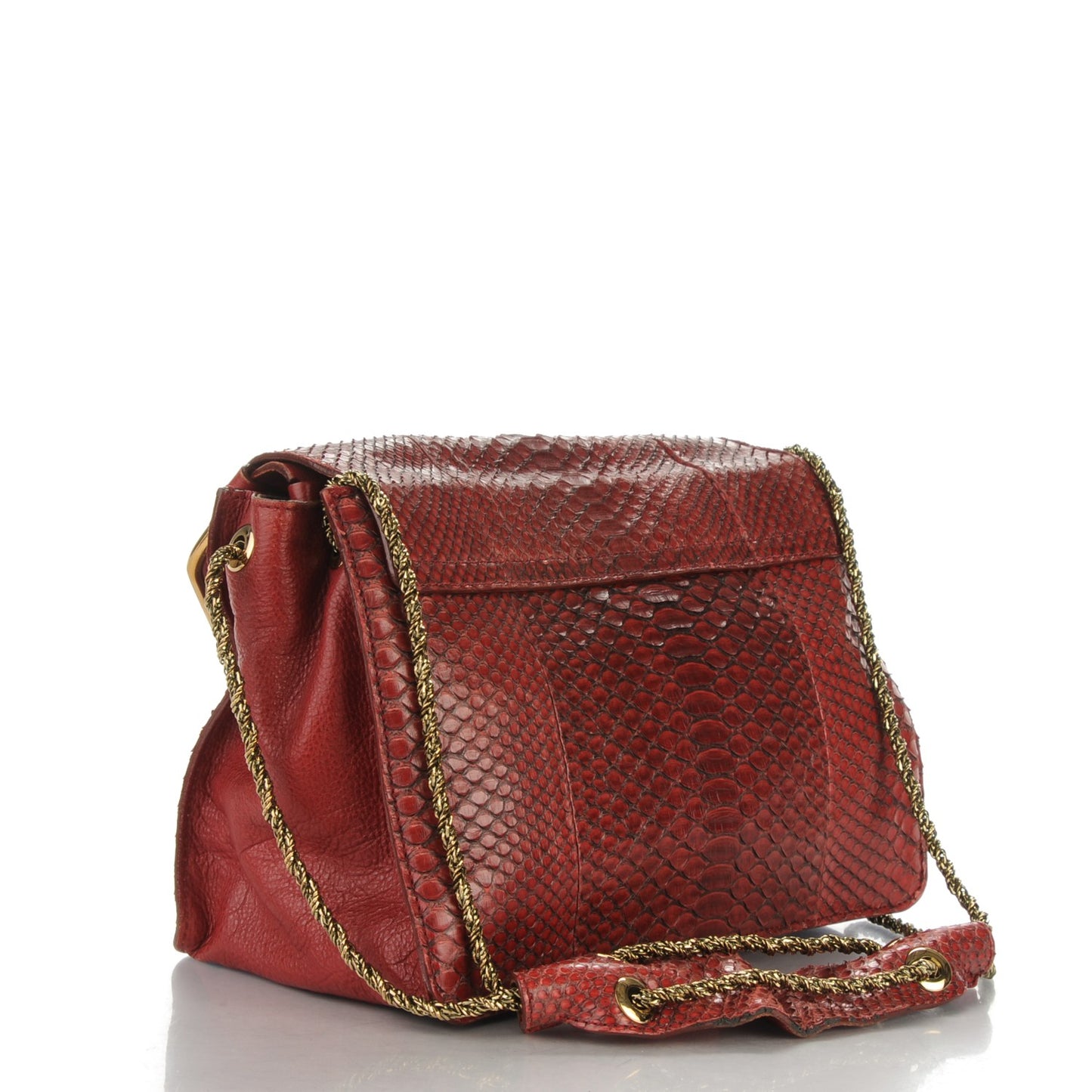 Python Sally Flap Bag Red