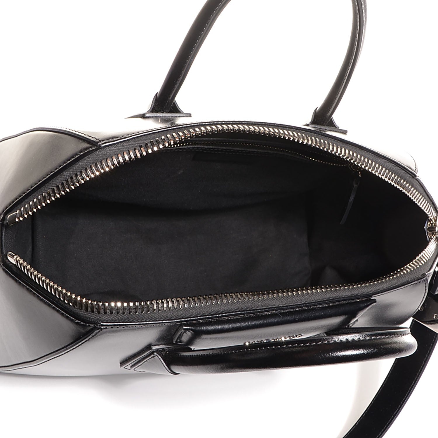 Givenchy Shiny Lord Calfskin Medium Antigona Black 5 of 13