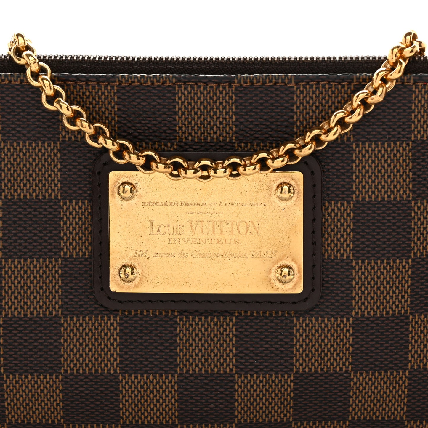 Damier Ebene Sophie Clutch