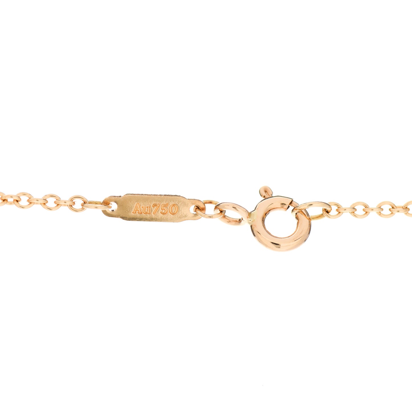 18K Yellow Gold Knot Necklace