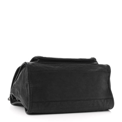 Chanel Washed Lambskin Accordion Flap Black 4 of 10