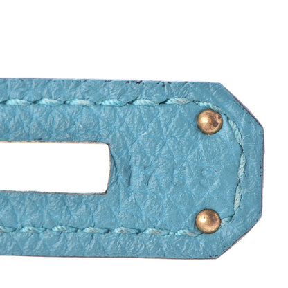 Hermes Togo Birkin 35 Turquoise 23 of 33