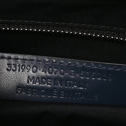 Balenciaga Calfskin Karung Padlock Nude Work S Top Handle Black Encre Orange Tang 8 of 11