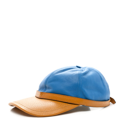 Gucci Lambskin Baseball Hat M Blue 1 of 9