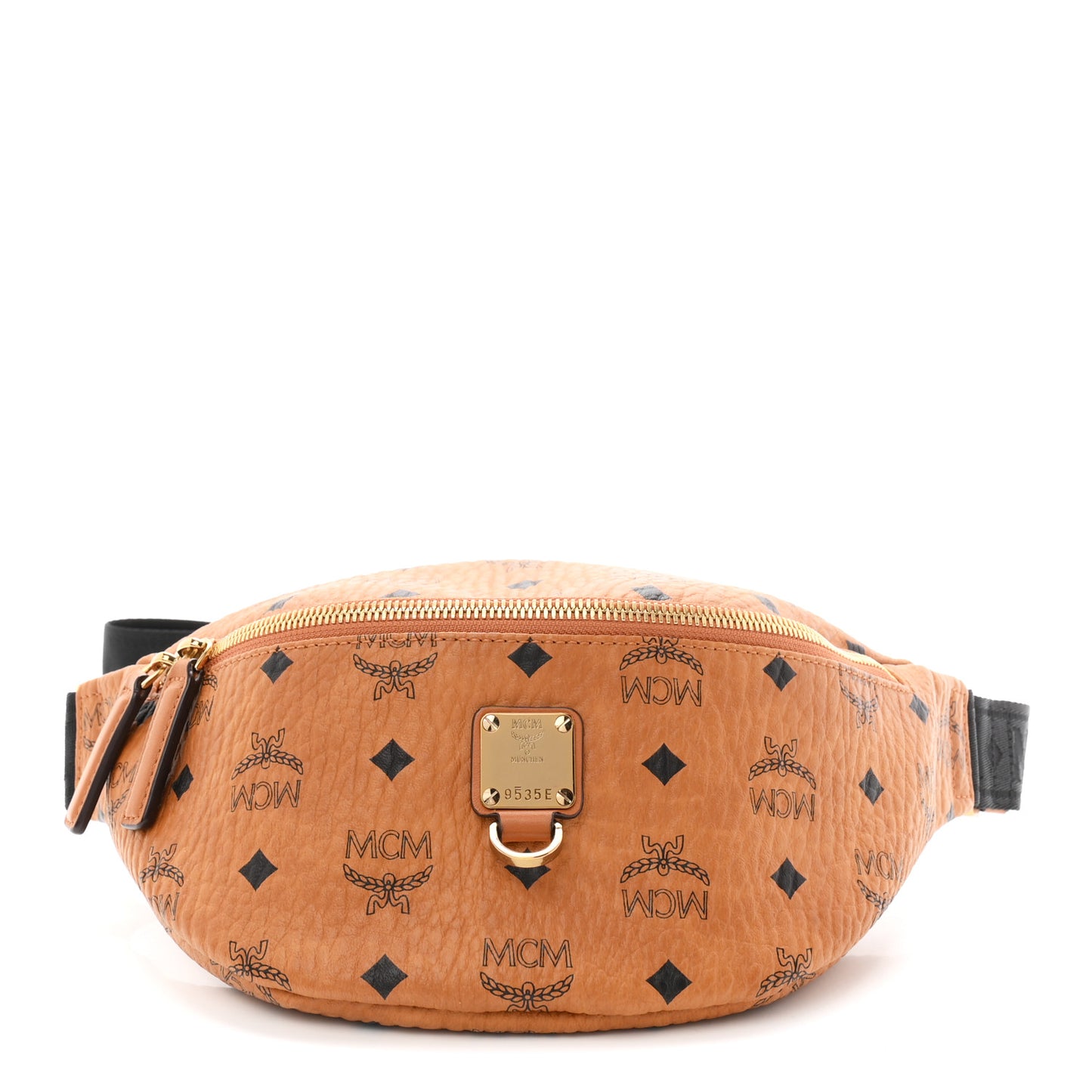 Visetos Medium Fusten Belt Bag Cognac