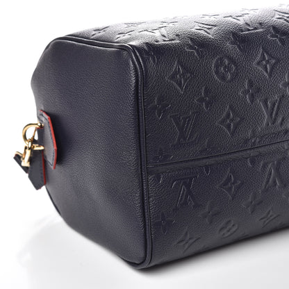 Louis Vuitton Empreinte Speedy Bandouliere 30 NM Marine Rouge 8 of 9