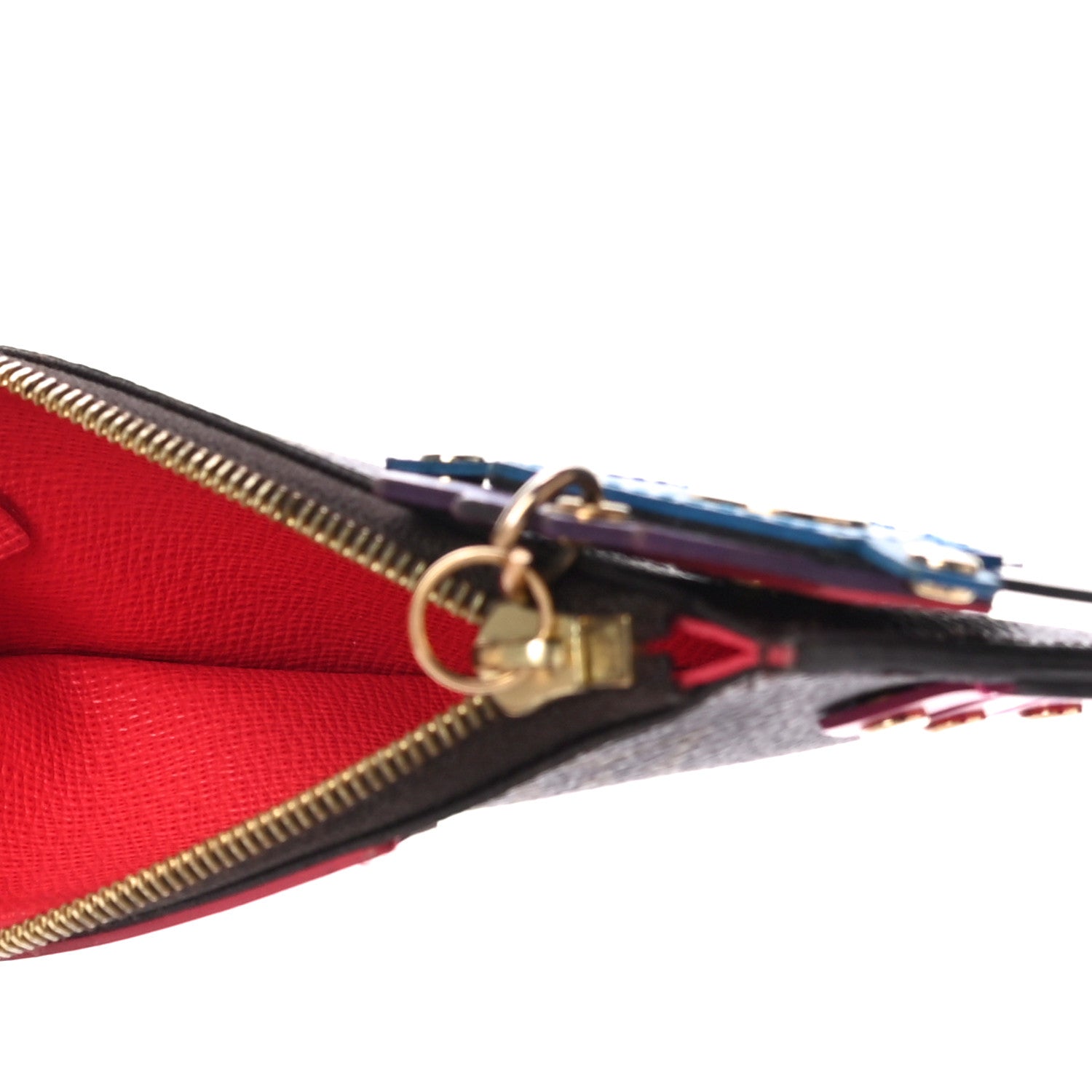 Louis Vuitton Monogram Totem Key Pouch Flamingo 5 of 14