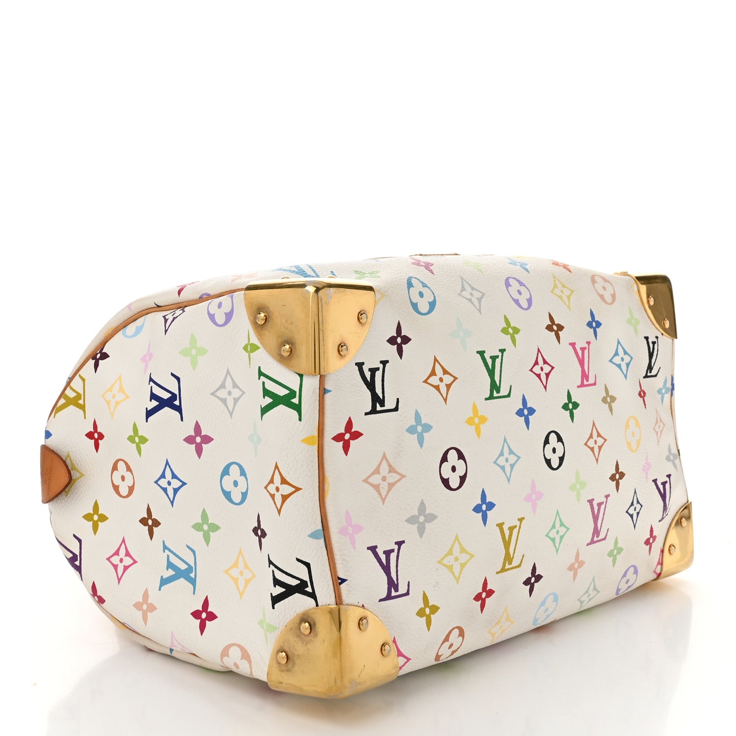 Monogram Multicolor Speedy 30 White