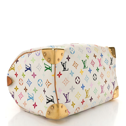 Louis Vuitton Monogram Multicolor Speedy 30 White 4 of 9