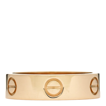 Cartier 18K Yellow Gold 5.5mm LOVE Ring 58 8.5 1 of 4