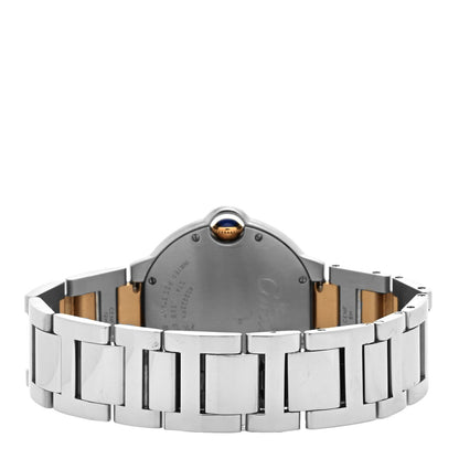Cartier Stainless Steel 18K Yellow Gold 36mm Ballon Bleu De Cartier Quartz Watch 3 of 5