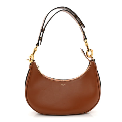 Celine Smooth Calfskin Medium Strap Ava Shoulder Bag Tan 1 of 9