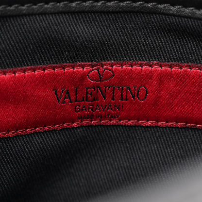 Valentino Garavani Vitello Medium Rockstud Flip Lock Crossbody Bag Black 6 of 9