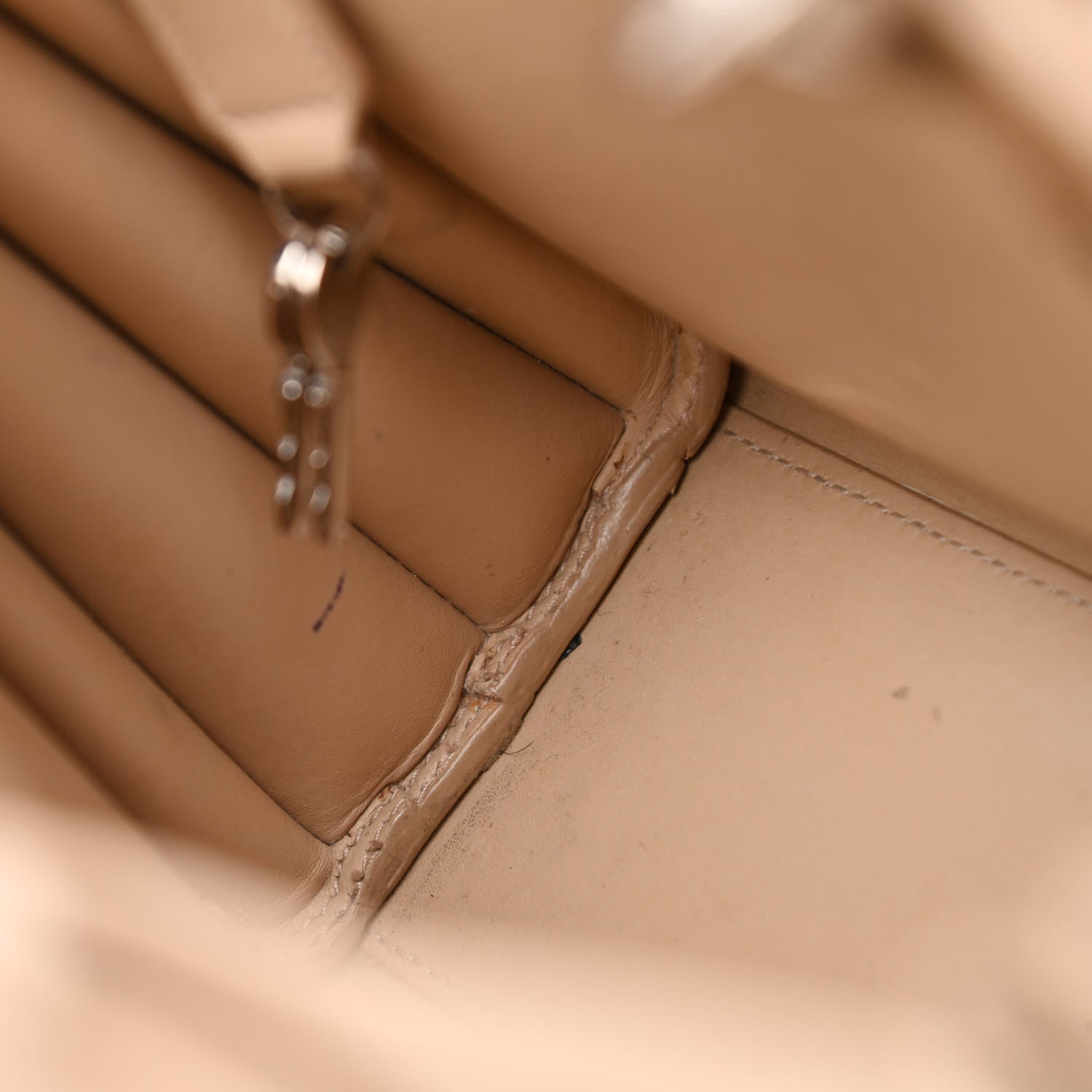 Saint Laurent Grained Calfskin Nano Sac De Jour Dark Beige 8 of 17