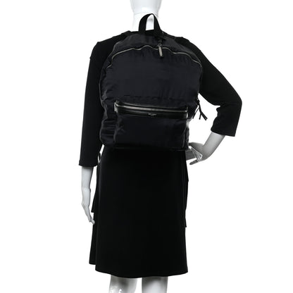 Saint Laurent Nylon City Fold Up Backpack Belt Bag Black 2 of 17