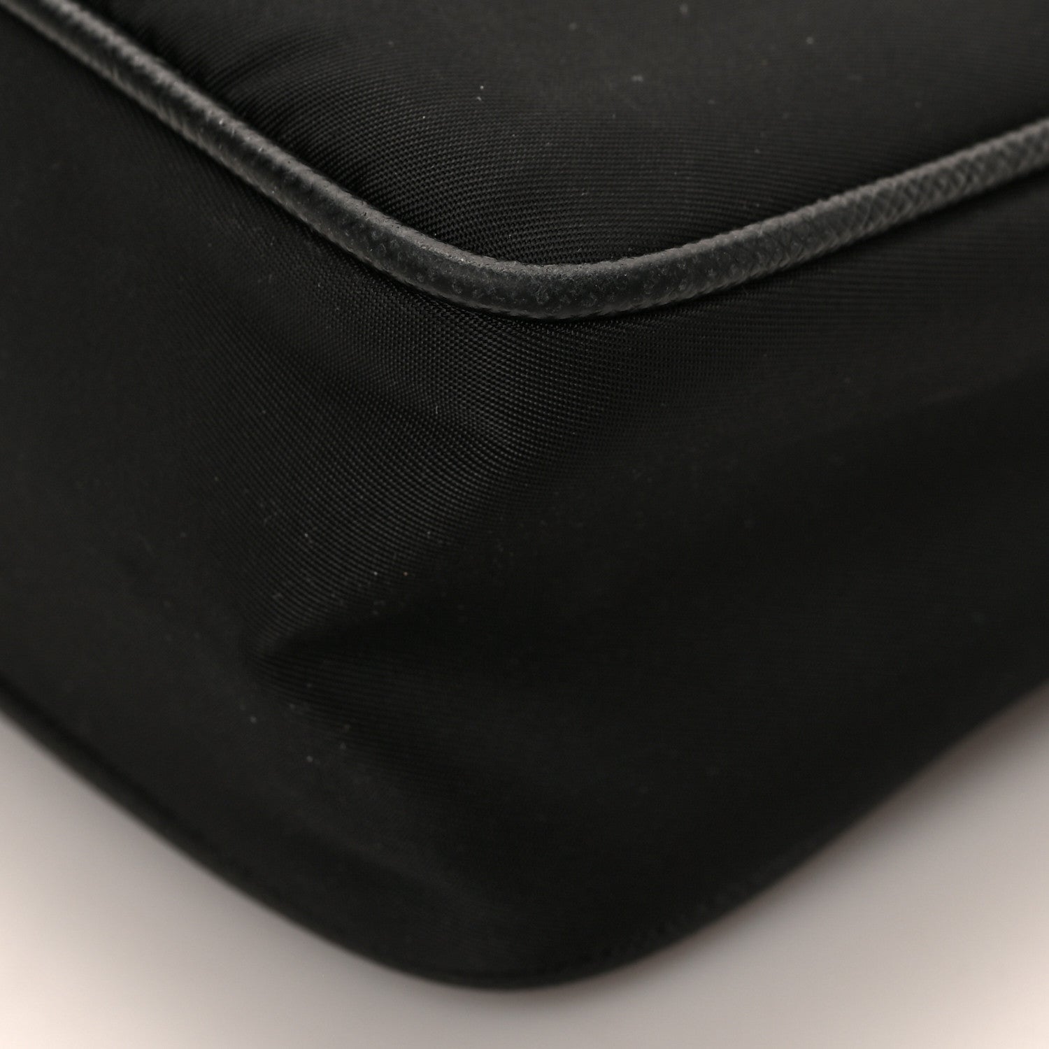 Prada Tessuto Nylon Saffiano Mini Re-Edition 2005 Bag Black 9 of 9