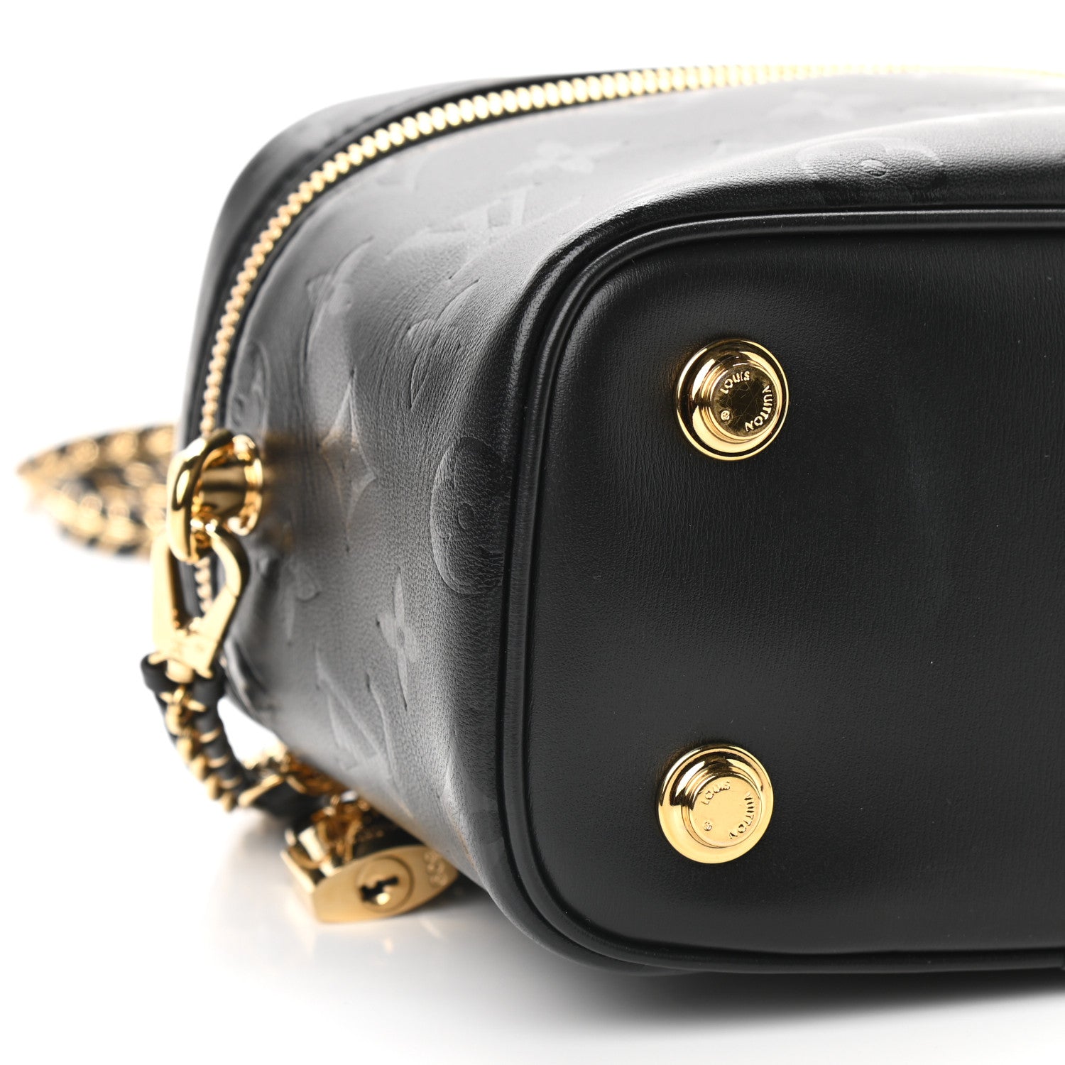 Louis Vuitton Monogram Ink Vanity PM Black 7 of 8