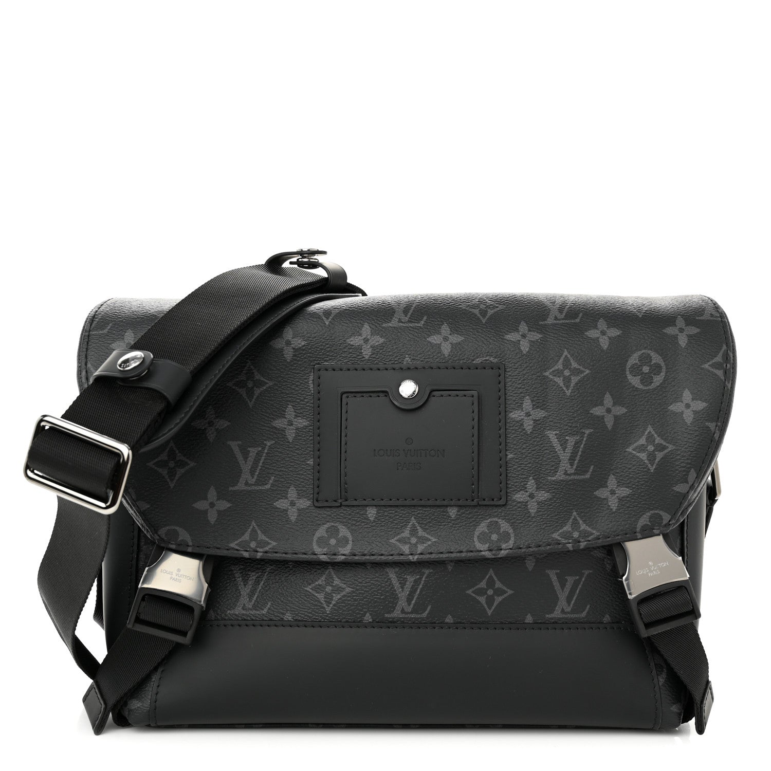 Louis Vuitton Monogram Eclipse Voyager PM Messenger 1 of 9