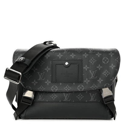 Louis Vuitton Monogram Eclipse Voyager PM Messenger 1 of 9