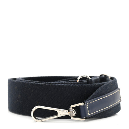 Goyard Canvas Calfskin Adjustable Shoulder Strap Navy 1 of 6