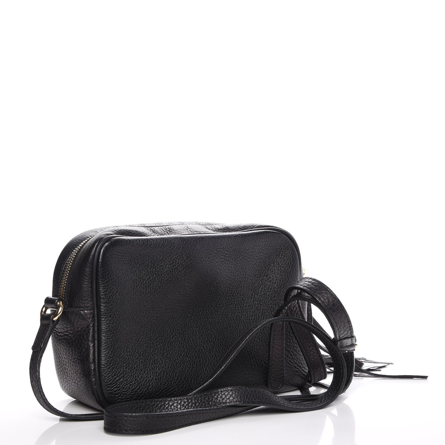 Gucci Pebbled Calfskin Small Soho Disco Bag Black 3 of 7