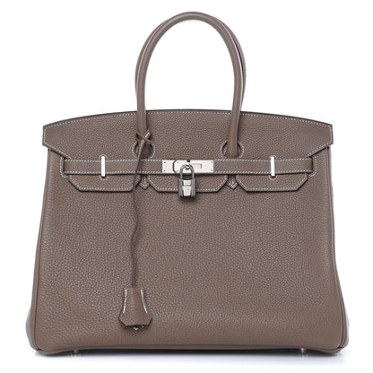 Hermes Togo Birkin 35 Etoupe 1 of 28
