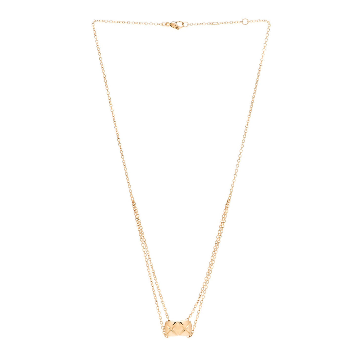 18K Yellow Gold Coco Crush Pendant Necklace