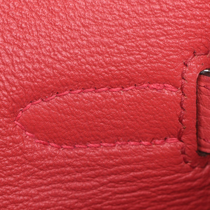 Hermes Taurillon Clemence Birkin 35 Bougainvillea 10 of 24