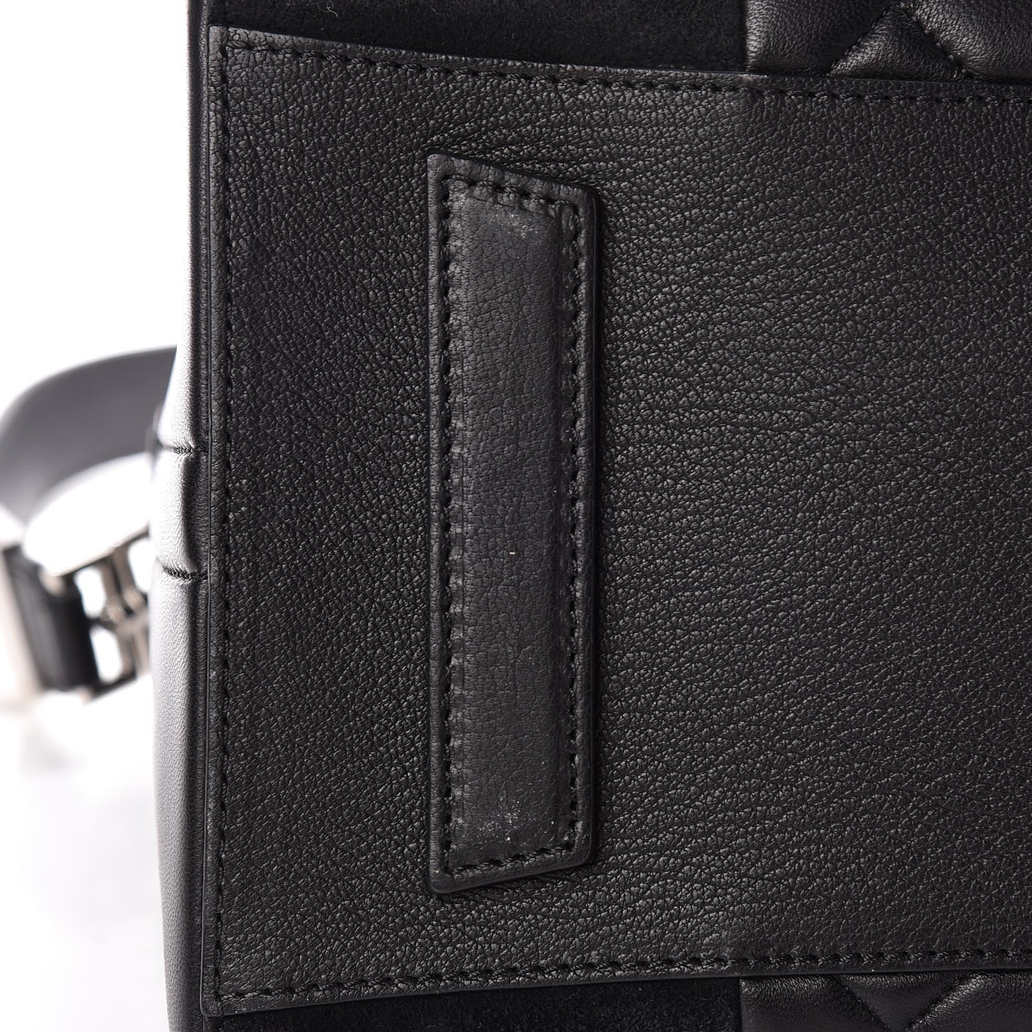 Givenchy Sugar Goatskin Lambskin Diamond Quilted Medium Antigona Black 11 of 14