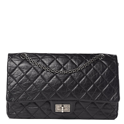 Chanel Aged Calfskin Quilted 2.55 Reissue 227 Flap Black 1 of 14