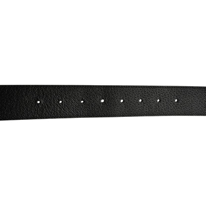 Gucci Textured Calfskin Double G 40mm Belt 95 38 Black 6 of 8