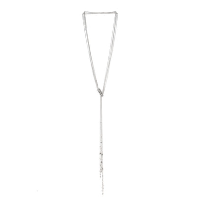 John Hardy Sterling Silver Sapphire Legends Naga Dragon Lariat Necklace 3 of 5