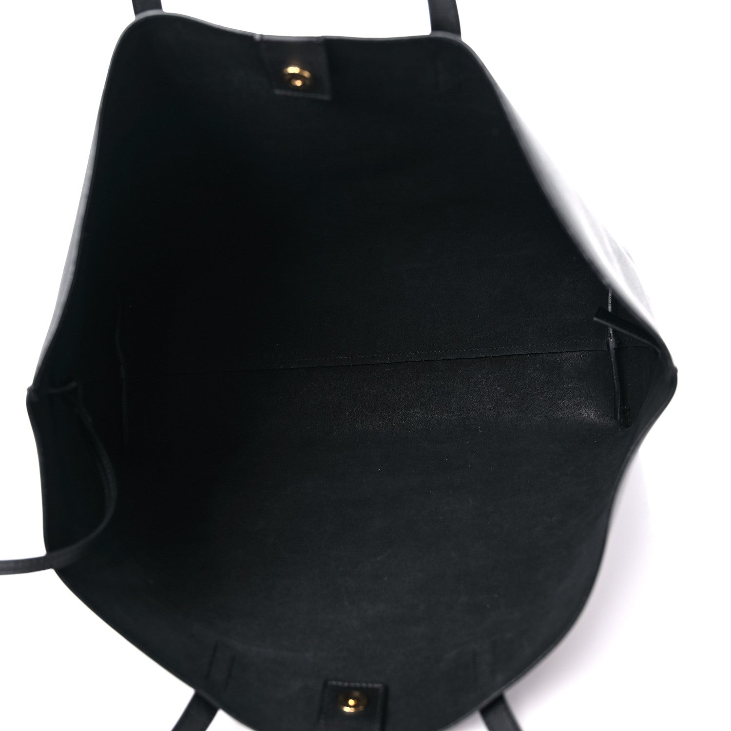 Saint Laurent Calfskin Large Shopping Tote Black 6 of 14