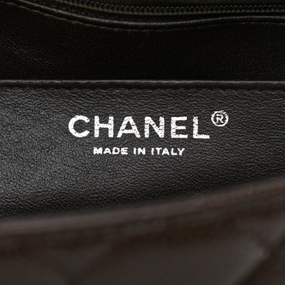 Chanel Caviar Quilted Jumbo Single Flap Brown 5 of 12