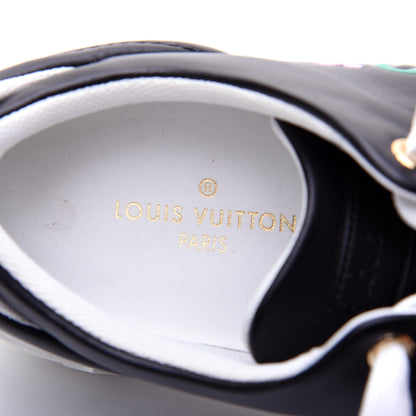 Louis Vuitton Calfskin Time Out New Wave Sneakers 36 Black 9 of 13