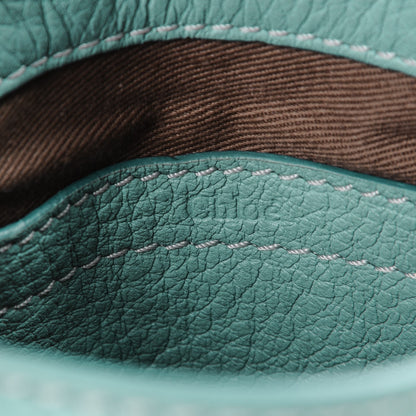 Chloe Calfskin Mini Marcie Round Crossbody Bag Fresh Mint 6 of 8