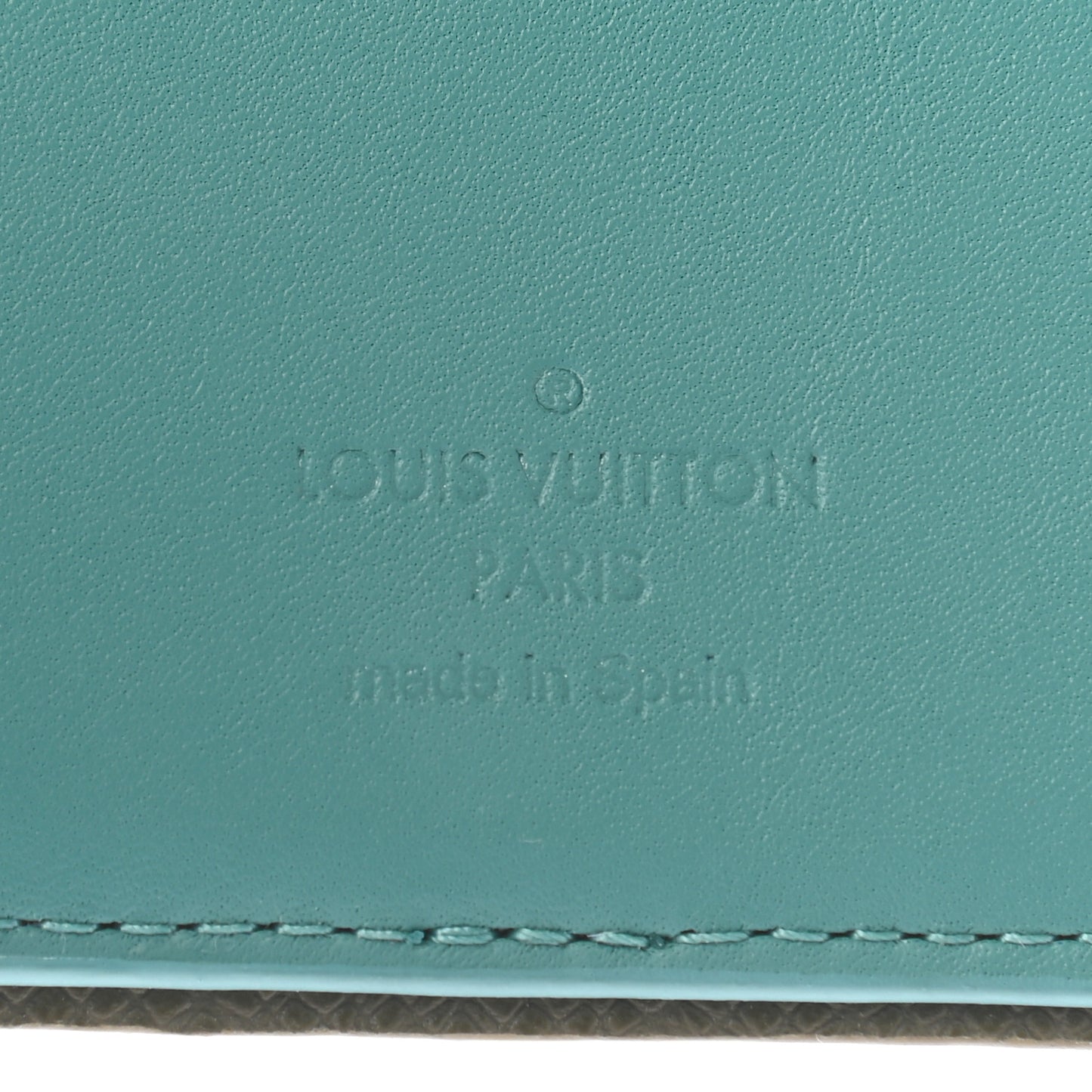 Monogram Outdoor Slender Wallet Pacific Blue