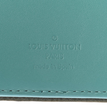 Louis Vuitton Monogram Outdoor Slender Wallet Pacific Blue 6 of 6