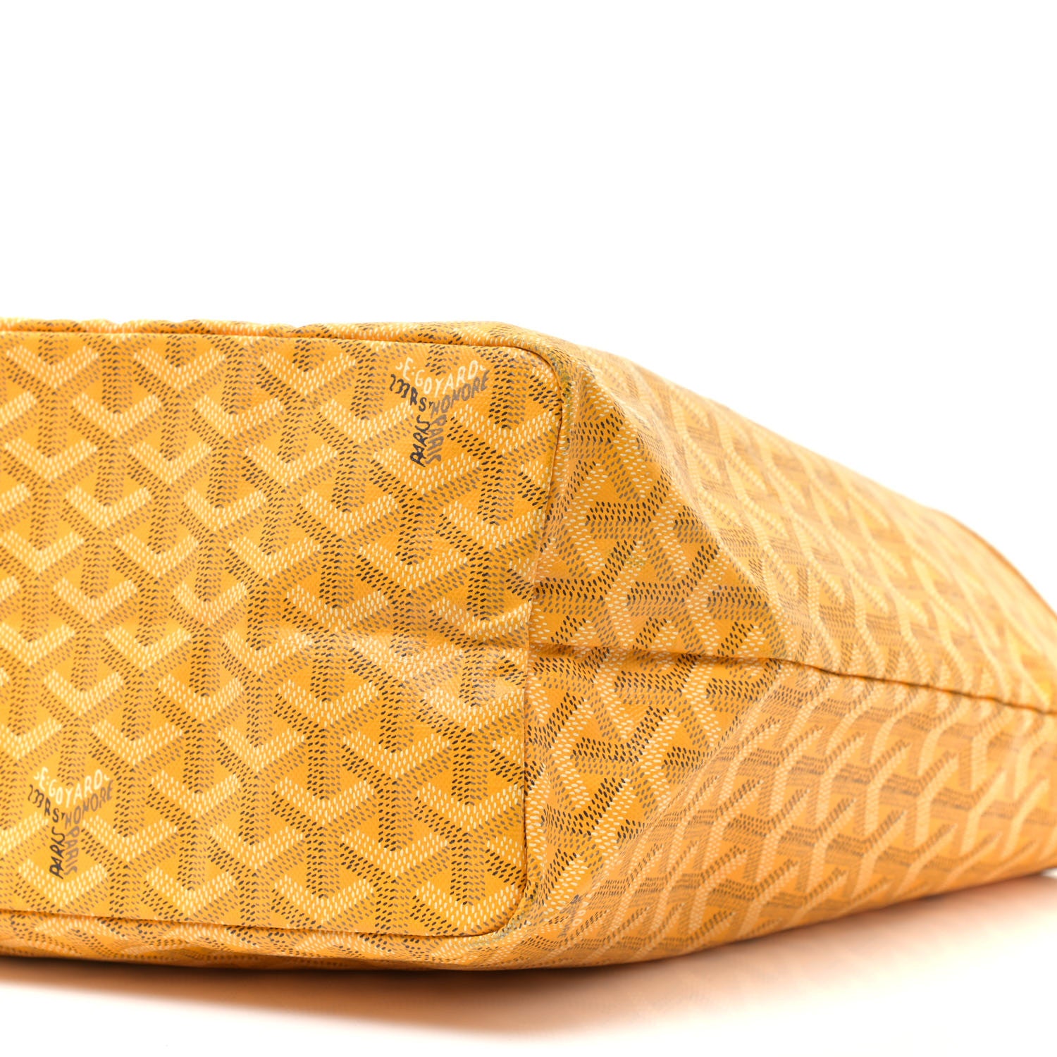 Goyard Goyardine Saint Louis PM Yellow 7 of 10