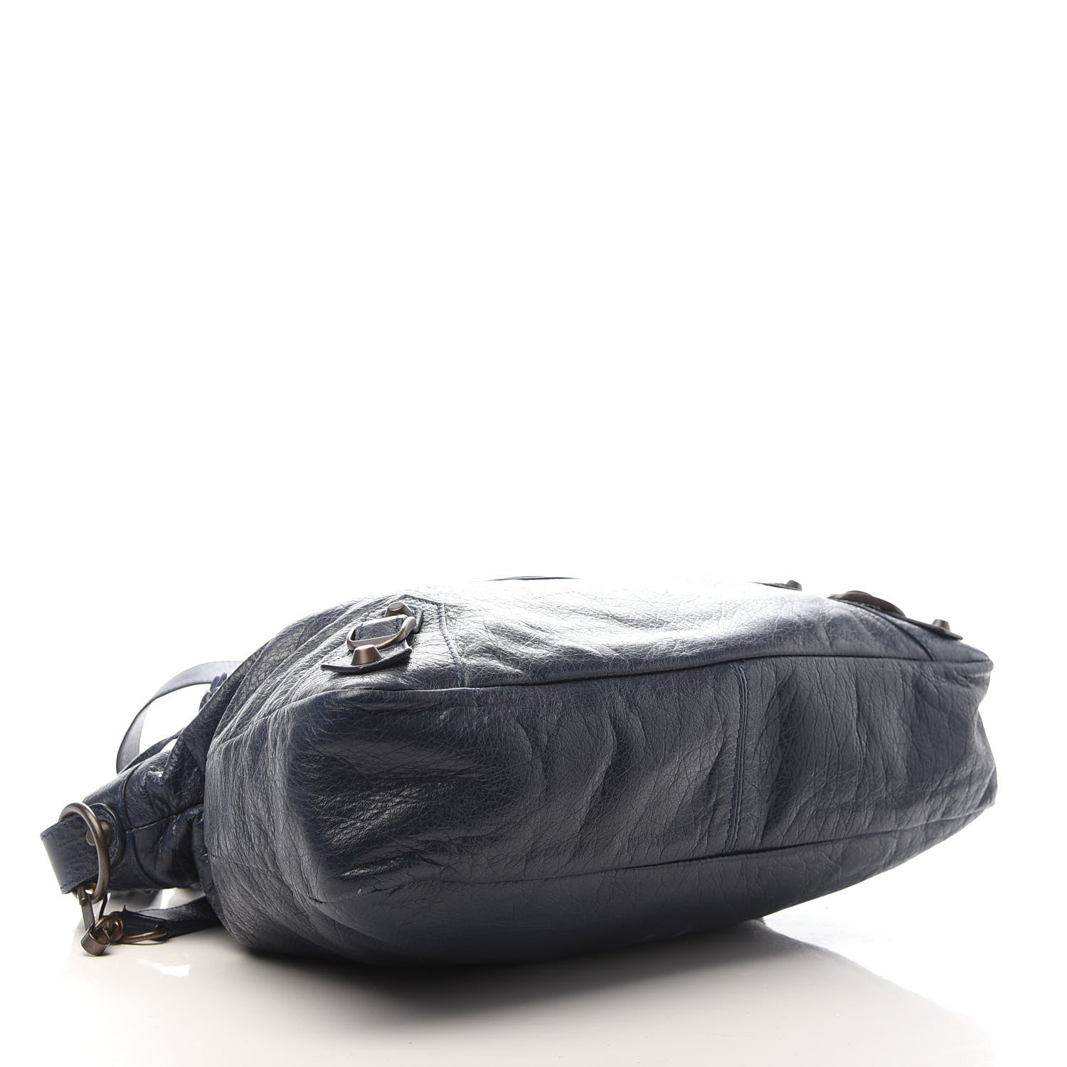 Balenciaga Agneau Classic Hardware Town Bleu Obscur 4 of 9