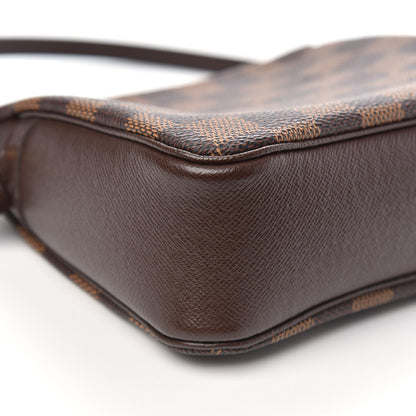 Louis Vuitton Damier Ebene Trousse Make Up Bag Pochette 7 of 8