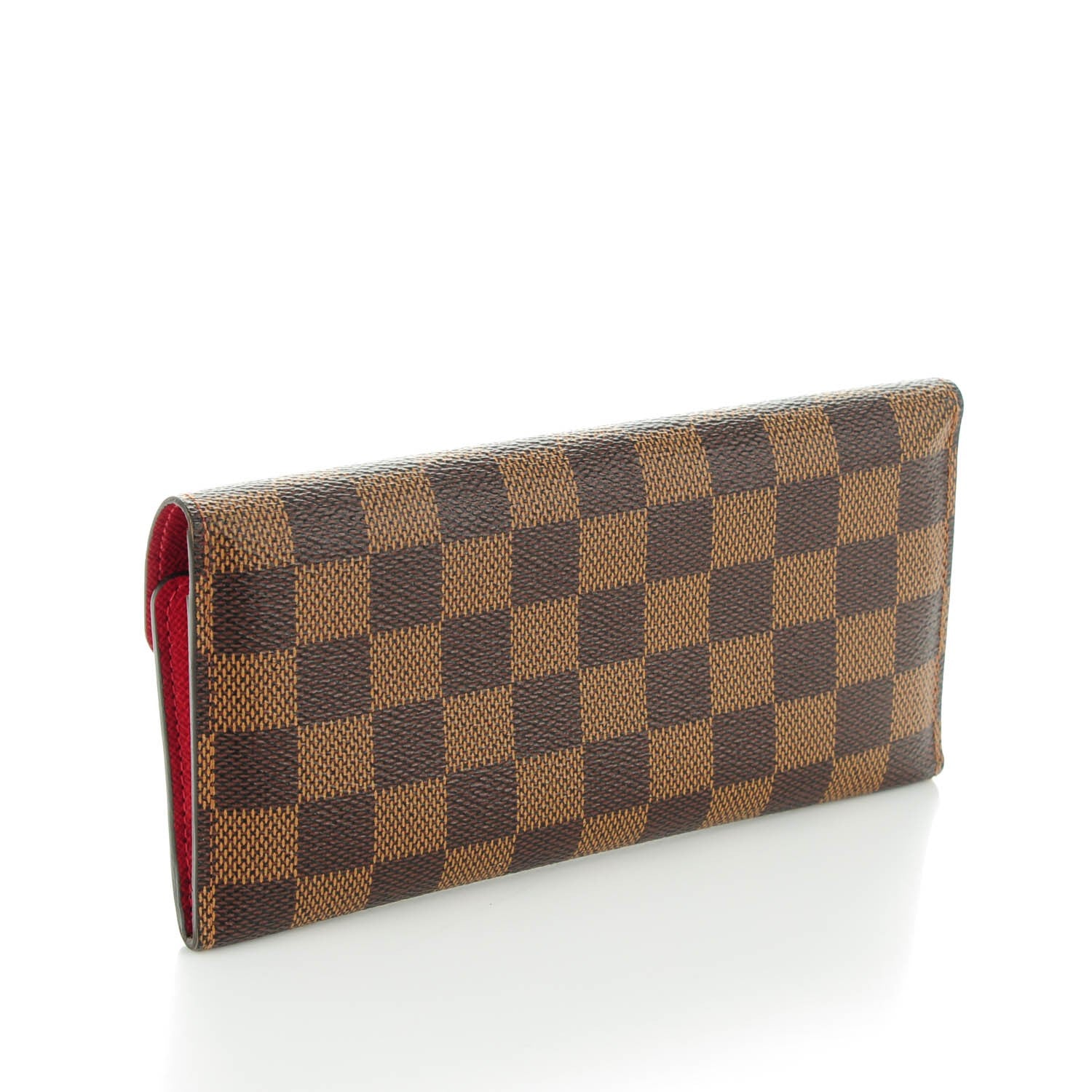 Louis Vuitton Damier Ebene Josephine Wallet Red 3 of 8