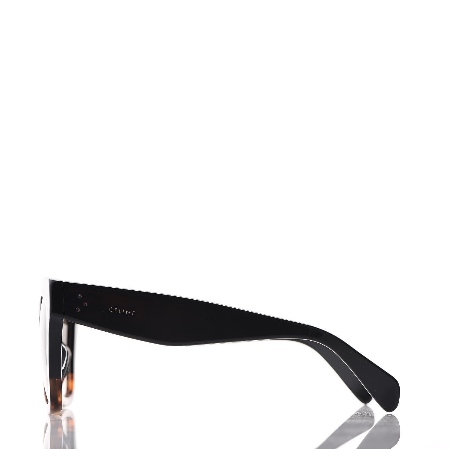 Celine Catherine Sunglasses CL 41098/F/S Black Havana 3 of 6