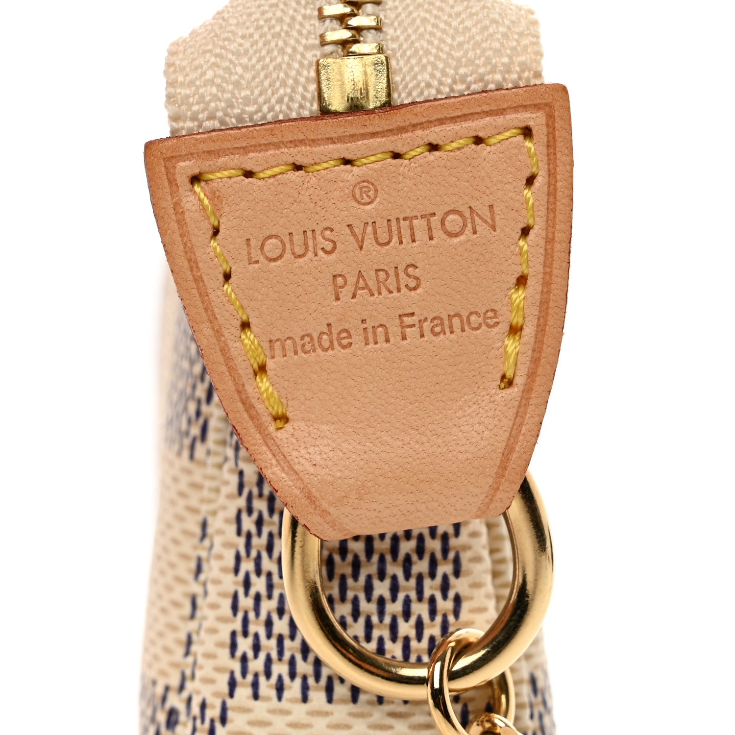 Louis Vuitton Damier Azur Mini Pochette Accessories 8 of 9