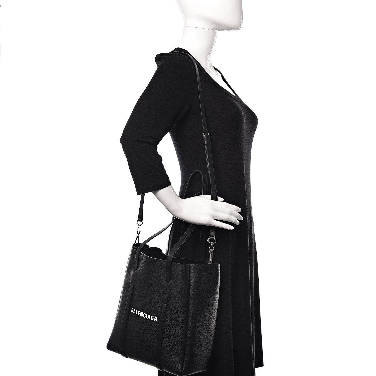 Balenciaga Calfskin XS Everyday Tote Black 2 of 13