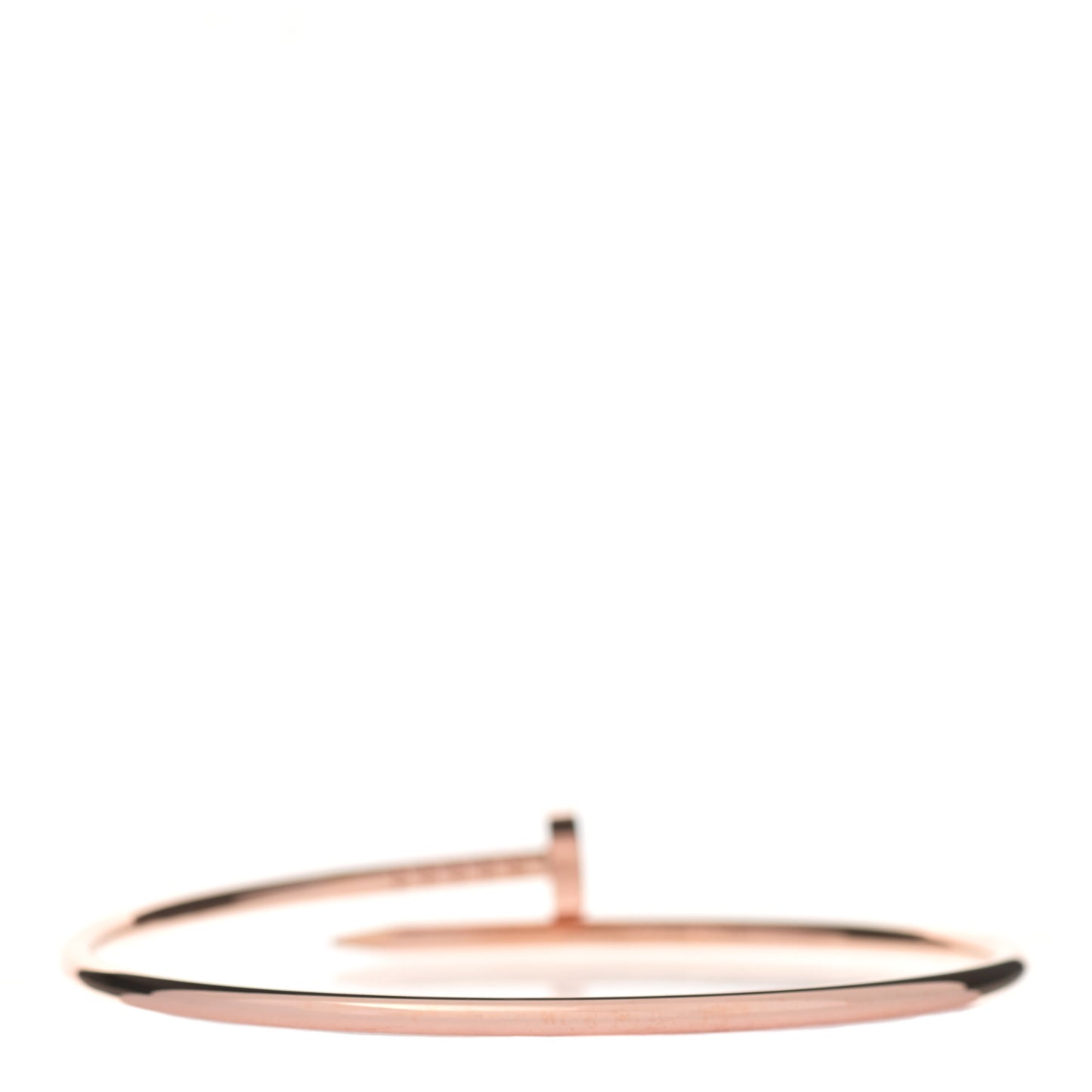 18K Pink Gold Small Juste Un Clou Bracelet 17